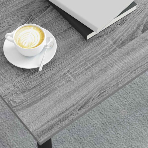 vidaXL Konferenčný stolík Sivý Sonoma 70 x 50 x 36 cm Kompozitné drevo – Obrázok 4