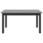 vidaXL Konferenčný stolík Sivý Sonoma 70 x 50 x 36 cm Kompozitné drevo – Obrázok 5