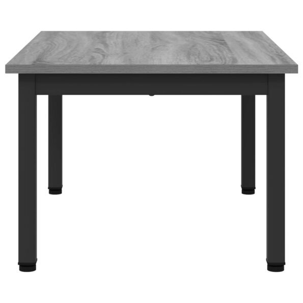 vidaXL Konferenčný stolík Sivý Sonoma 70 x 50 x 36 cm Kompozitné drevo – Obrázok 6