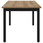 vidaXL Konferenčný stolík Remeselnícky dub 100 x 50 x 45 cm – Obrázok 6