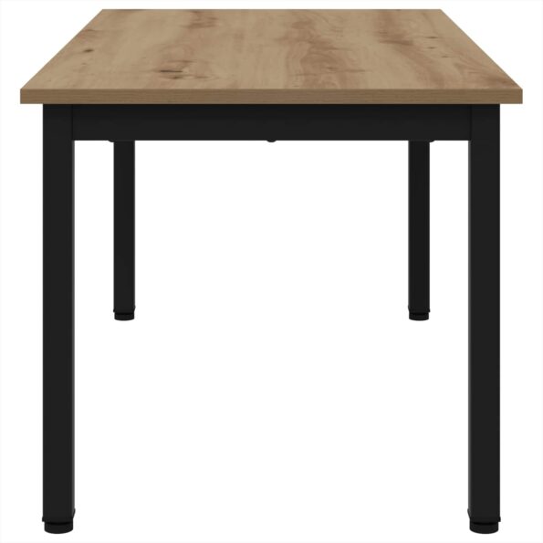 vidaXL Konferenčný stolík Remeselnícky dub 100 x 50 x 45 cm – Obrázok 6