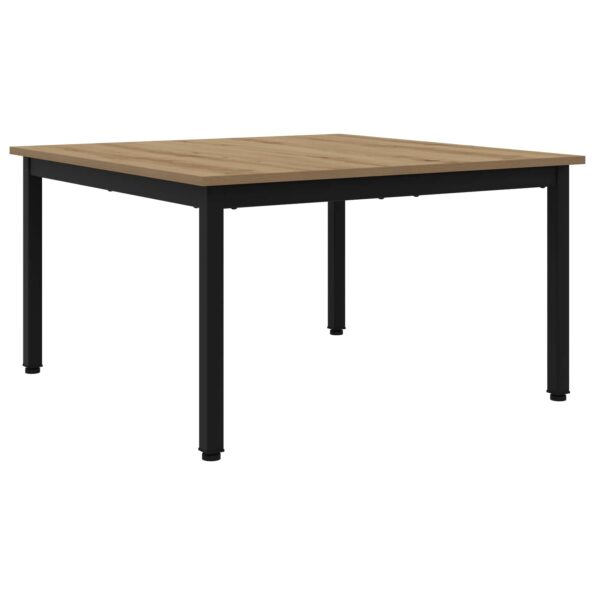 vidaXL Konferenčný stolík Remeselnícky dub 80 x 80 x 45 cm – Obrázok 2