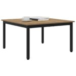 vidaXL Konferenčný stolík Remeselnícky dub 80 x 80 x 45 cm – Obrázok 3
