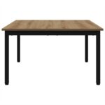 vidaXL Konferenčný stolík Remeselnícky dub 80 x 80 x 45 cm – Obrázok 5