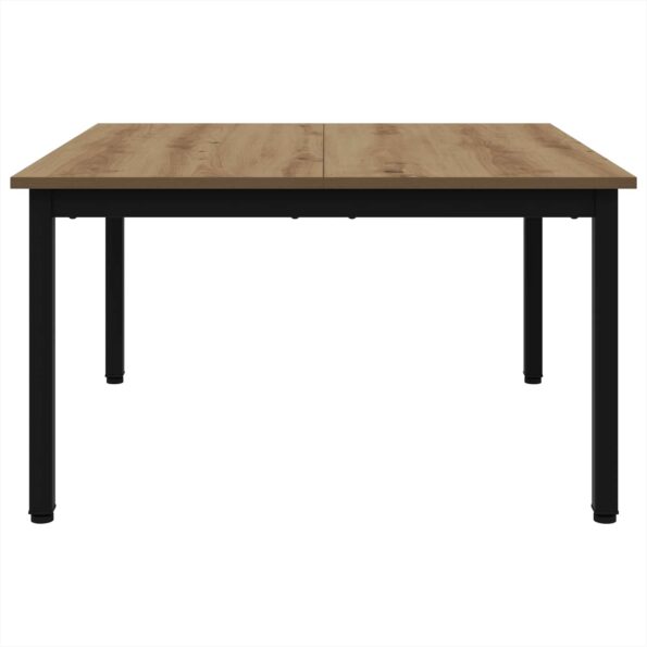 vidaXL Konferenčný stolík Remeselnícky dub 80 x 80 x 45 cm – Obrázok 5