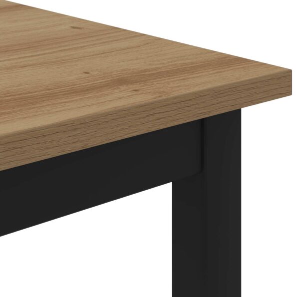 vidaXL Konferenčný stolík Remeselnícky dub 80 x 80 x 45 cm – Obrázok 7
