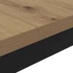 vidaXL Konferenčný stolík Remeselnícky dub 80 x 80 x 45 cm – Obrázok 8