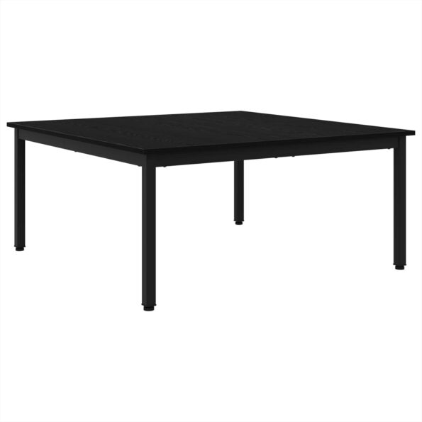 vidaXL Konferenčný stolík Čierny dub 100 x 100 x 45 cm – Obrázok 2