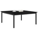 vidaXL Konferenčný stolík Čierny dub 100 x 100 x 45 cm – Obrázok 3