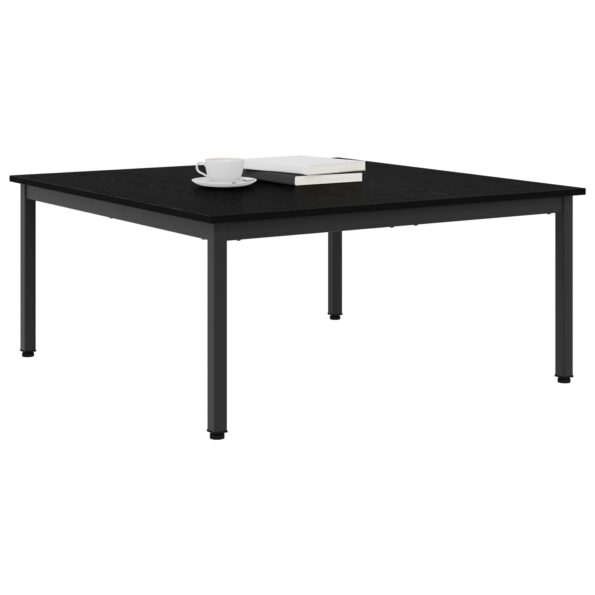 vidaXL Konferenčný stolík Čierny dub 100 x 100 x 45 cm – Obrázok 3
