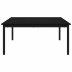 vidaXL Konferenčný stolík Čierny dub 100 x 100 x 45 cm – Obrázok 5