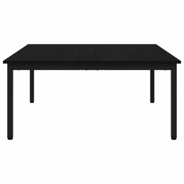 vidaXL Konferenčný stolík Čierny dub 100 x 100 x 45 cm – Obrázok 5
