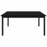 vidaXL Konferenčný stolík Čierny dub 100 x 100 x 45 cm – Obrázok 6