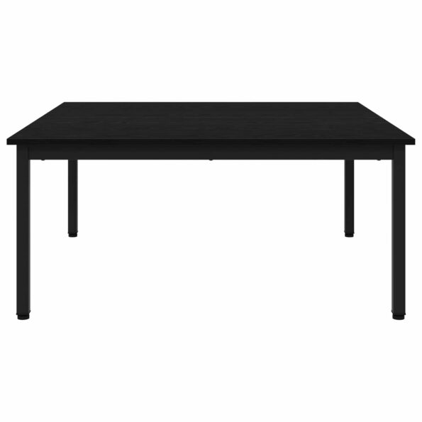 vidaXL Konferenčný stolík Čierny dub 100 x 100 x 45 cm – Obrázok 6