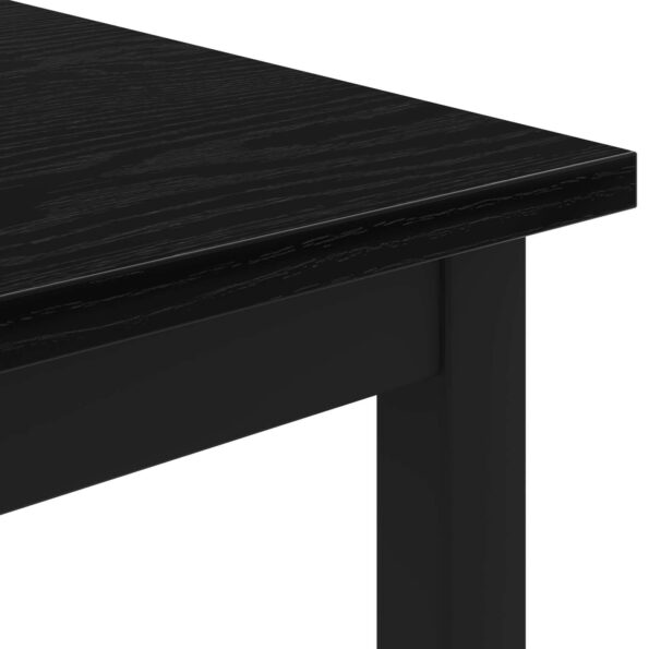vidaXL Konferenčný stolík Čierny dub 100 x 100 x 45 cm – Obrázok 7