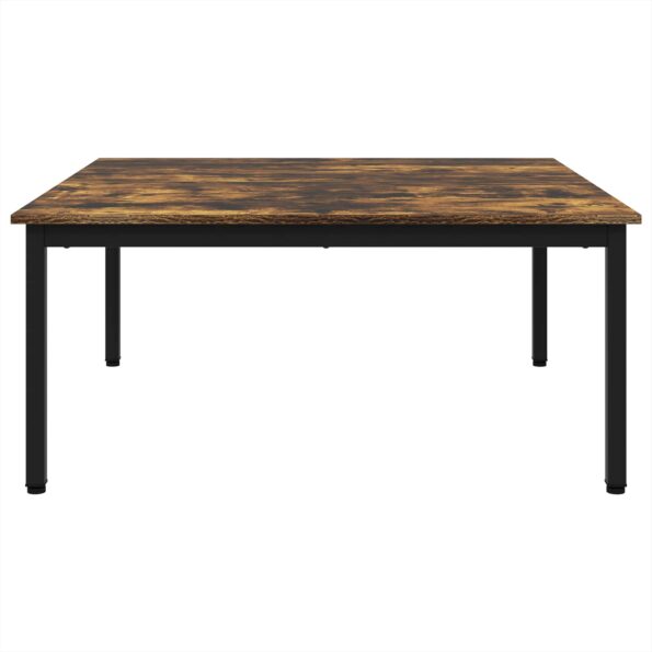 vidaXL Konferenčný stolík Dymová dub 100 x 100 x 45 cm – Obrázok 6