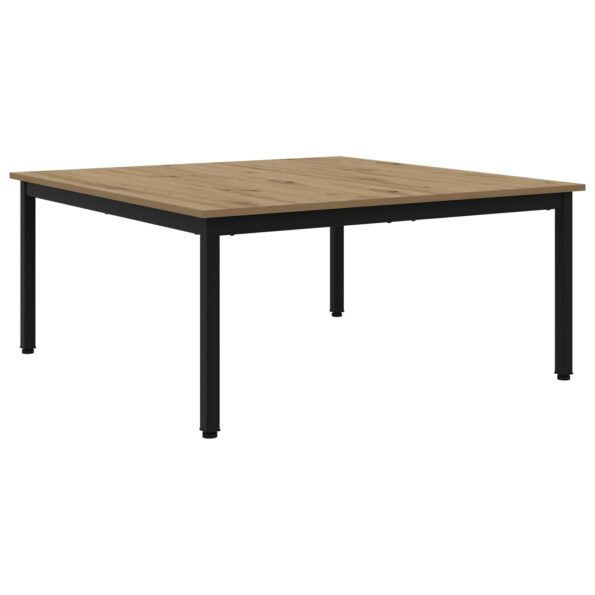 vidaXL Konferenčný stolík Remeselnícky dub 100 x 100 x 45 cm – Obrázok 2