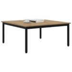 vidaXL Konferenčný stolík Remeselnícky dub 100 x 100 x 45 cm – Obrázok 3