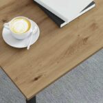 vidaXL Konferenčný stolík Remeselnícky dub 100 x 100 x 45 cm – Obrázok 4