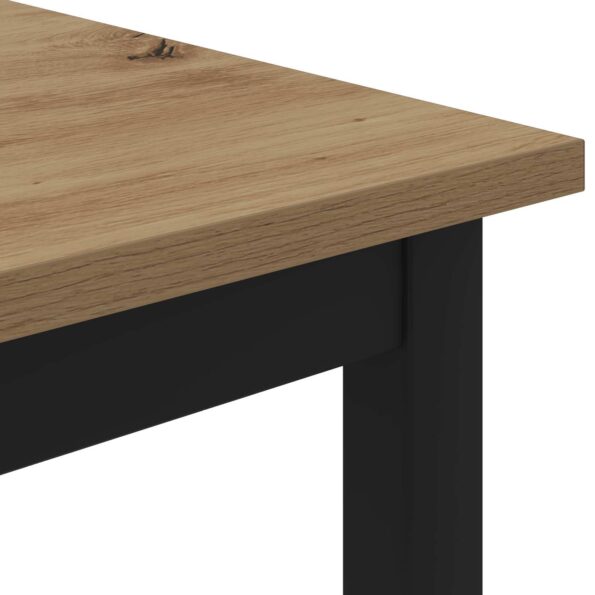vidaXL Konferenčný stolík Remeselnícky dub 100 x 100 x 45 cm – Obrázok 7