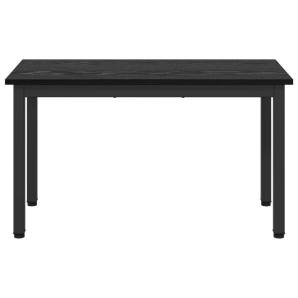 vidaXL lavička Čierny dub 80 x 35 x 45 cm Kompozitné drevo – Obrázok 5