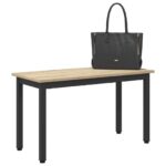 vidaXL lavička Sonoma 80 x 35 x 45 cm Kompozitné drevo – Obrázok 3