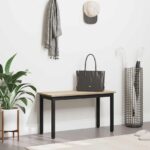 vidaXL lavička Sonoma 80 x 35 x 45 cm Kompozitné drevo – Obrázok 4