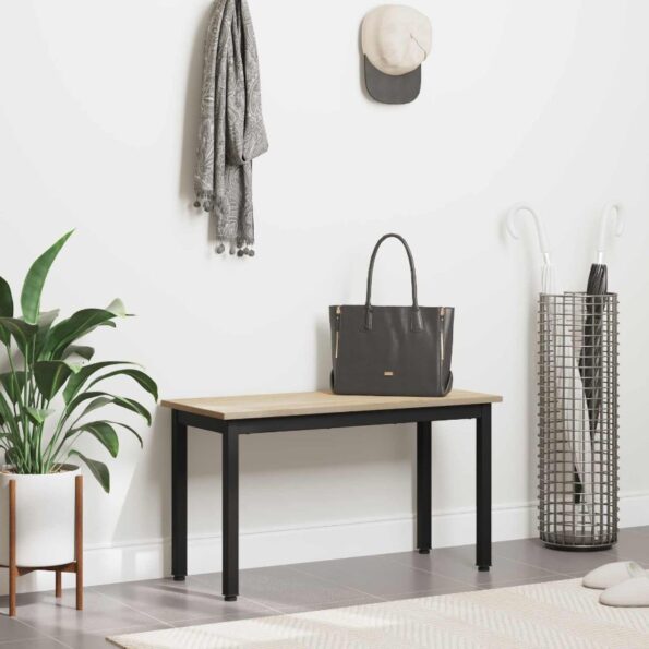 vidaXL lavička Sonoma 80 x 35 x 45 cm Kompozitné drevo – Obrázok 4
