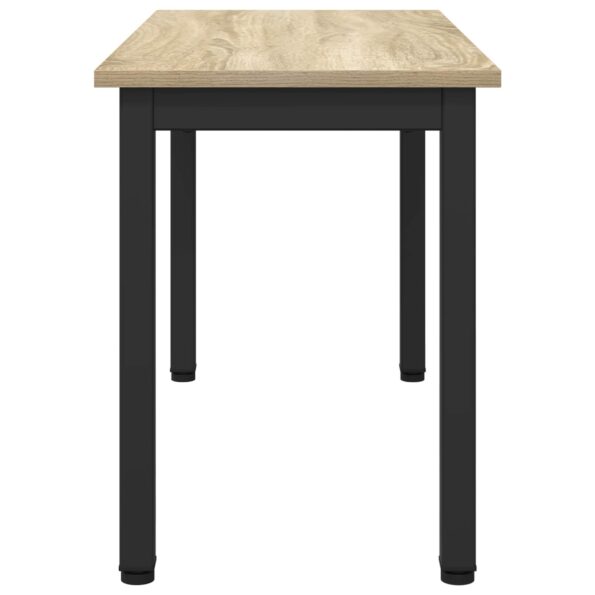 vidaXL lavička Sonoma 80 x 35 x 45 cm Kompozitné drevo – Obrázok 6