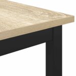vidaXL lavička Sonoma 80 x 35 x 45 cm Kompozitné drevo – Obrázok 7