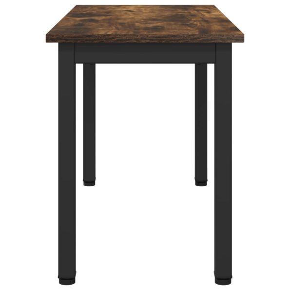 vidaXL lavička Dymová dub 80 x 35 x 45 cm Kompozitné drevo – Obrázok 6