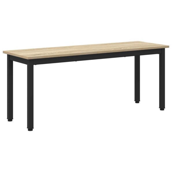 vidaXL lavička Sonoma 110 x 35 x 45 cm Kompozitné drevo – Obrázok 2