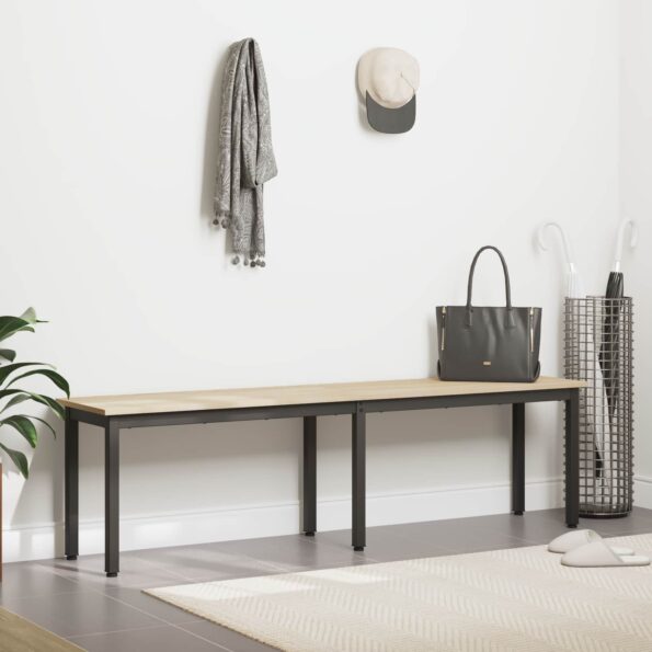 vidaXL lavička Sonoma 160 x 35 x 45 cm Kompozitné drevo – Obrázok 4