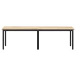 vidaXL lavička Sonoma 160 x 35 x 45 cm Kompozitné drevo – Obrázok 5