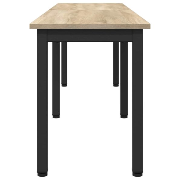 vidaXL lavička Sonoma 160 x 35 x 45 cm Kompozitné drevo – Obrázok 6