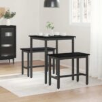 vidaXL Jedálenské stoly KOV – Obrázok 4