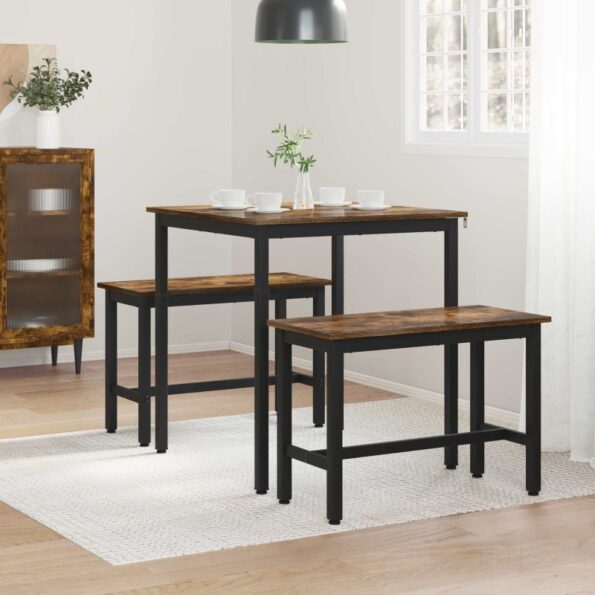 vidaXL Jedálenské stoly KOV – Obrázok 4