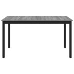 vidaXL Jedálenské stoly KOV – Obrázok 5
