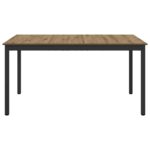 vidaXL Jedálenské stoly KOV – Obrázok 5