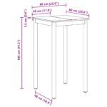 vidaXL Jedálenské stoly Kompozitné drevo – Obrázok 10