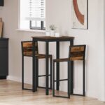 vidaXL Jedálenské stoly Kompozitné drevo