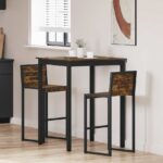 vidaXL Jedálenské stoly Kompozitné drevo