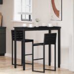 vidaXL Jedálenské stoly Kompozitné drevo