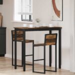 vidaXL Jedálenské stoly Kompozitné drevo