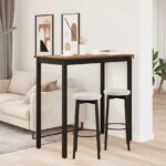 vidaXL Jedálenské stoly Kompozitné drevo – Obrázok 4