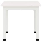 vidaXL Konferenčný stolík Biela 40 x 40 x 36 cm – Obrázok 5