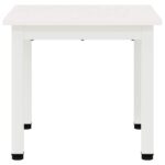 vidaXL Konferenčný stolík Biela 40 x 40 x 36 cm – Obrázok 6