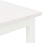 vidaXL Konferenčný stolík Biela 40 x 40 x 36 cm – Obrázok 7