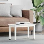 vidaXL Konferenčný stolík Biela 60 x 30 x 36 cm