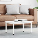 vidaXL Konferenčný stolík Biela 60 x 50 x 36 cm